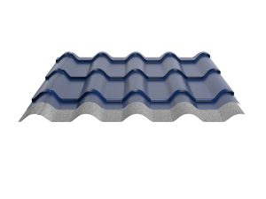 Typ Europa, RAL 5010-enzianblau D=0,50 mm, 25µm Polyester/RSB