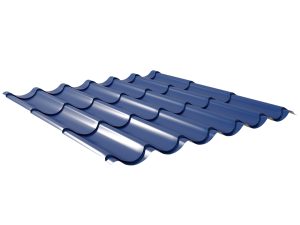 Typ 2/1060, RAL 5010-enzianblau D=0,50 mm, 25µm Polyester/RSB