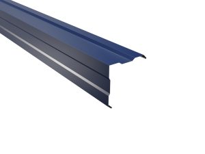 Außenecke, gesickt, 150x150 mm - 90° Stahl= 0,50 mm, 25µm Polyester/RSB