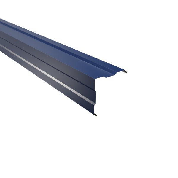 Außenecke, gesickt, 150x150 mm - 90° Stahl= 0,50 mm, 25µm Polyester/RSB