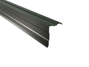 Ortgangwinkel, gesickt, 160x115 mm - 90° Stahl= 0,50 mm, 25µm Polyester/RSB