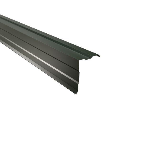 Ortgangwinkel, gesickt, 160x115 mm - 90° Stahl= 0,50 mm, 25µm Polyester/RSB