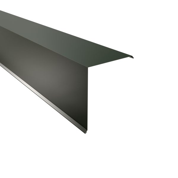 Ortgangwinkel, 250x210 mm - 90° Stahl= 0,50 mm, 25µm Polyester/RSB