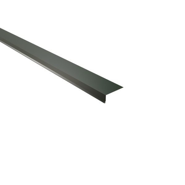 Traufenblech, 30x80 mm - 95° Stahl= 0,50 mm, 25µm Polyester/RSB