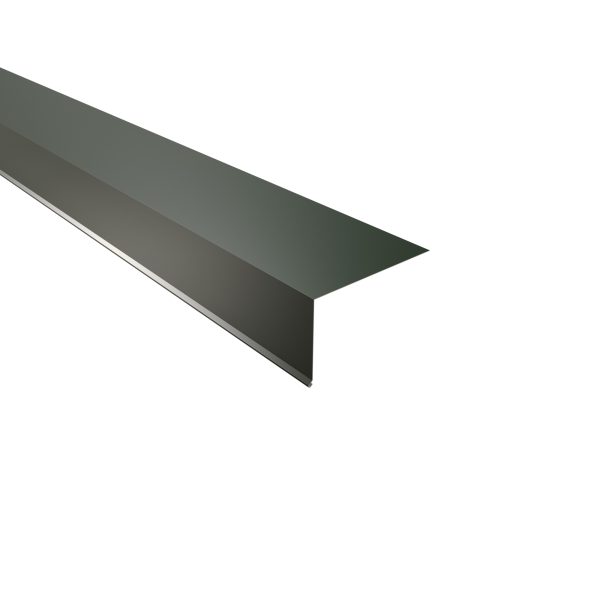 Traufenblech, 100x160 mm - 95° Stahl= 0,50 mm, 25µm Polyester/RSB