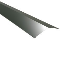Firstblech, flach, 145x145 mm - 140° Stahl= 0,50 mm, 25µm Polyester/RSB