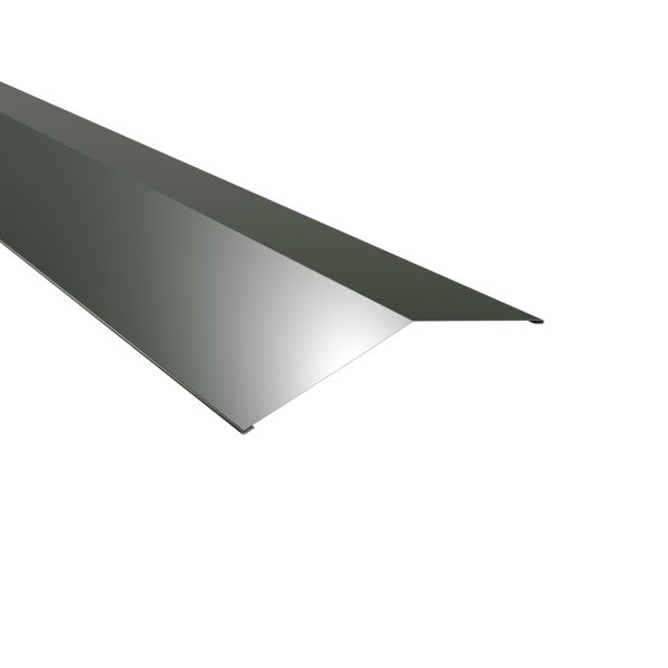 Firstblech, flach, 198x198 mm - 150° Stahl= 0,50 mm, 25µm Polyester/RSB