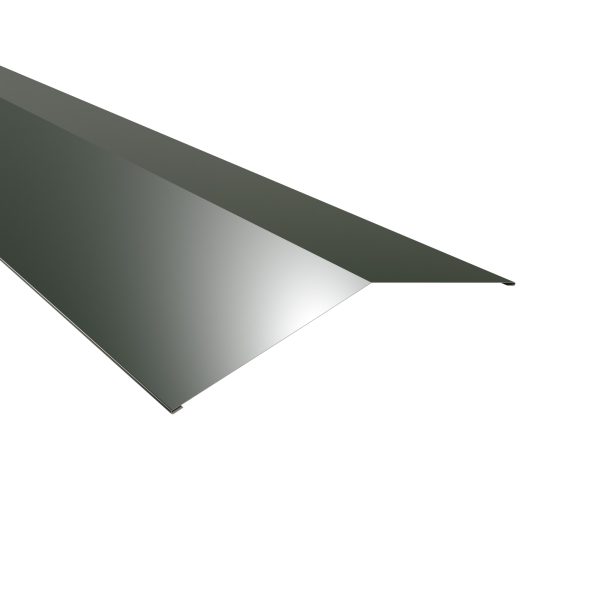 Firstblech, flach, 250x250 mm - 150° Stahl= 0,50 mm, 25µm Polyester/RSB