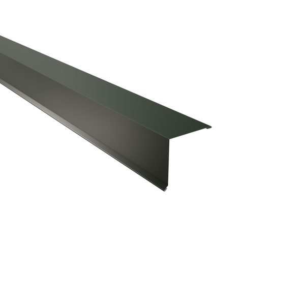 Pultabschluß, 115x115 mm - 90° Stahl= 0,50 mm, 25µm Polyester/RSB