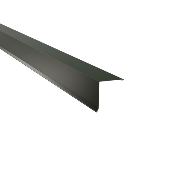 Pultabschluß, 115x115 mm - 80° Stahl= 0,50 mm, 25µm Polyester/RSB