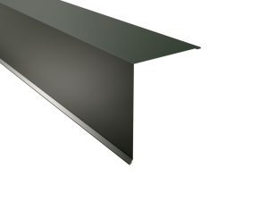Pultabschluß, 250x200 mm - 90° Stahl= 0,50 mm, 25µm Polyester/RSB