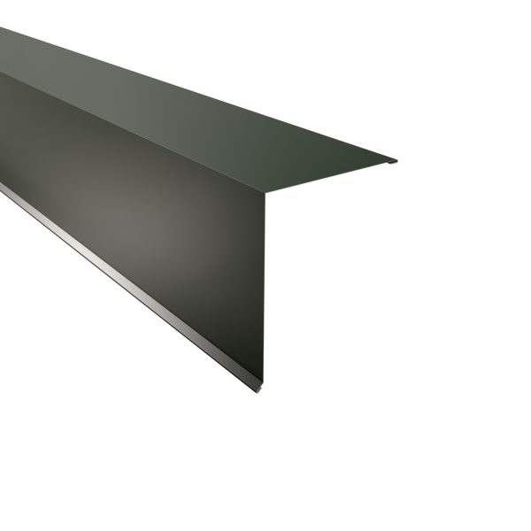 Pultabschluß, 250x200 mm - 90° Stahl= 0,50 mm, 25µm Polyester/RSB