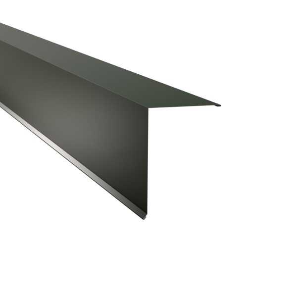Pultabschluß, 250x200 mm - 80° Stahl= 0,50 mm, 25µm Polyester/RSB