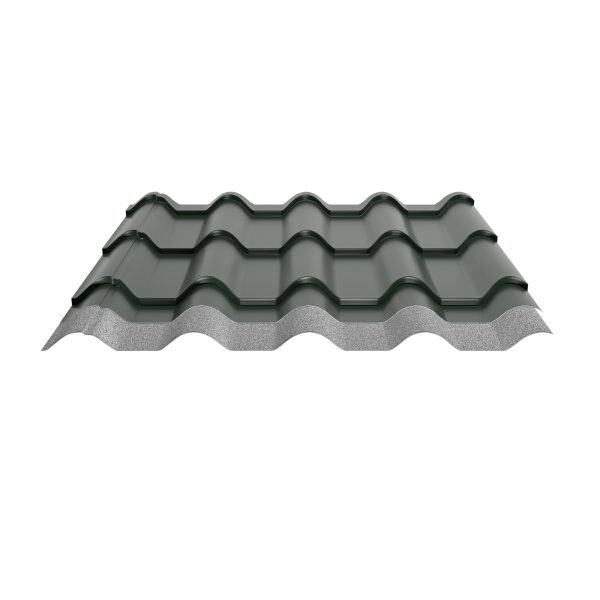 Typ Europa, RAL 6020-chromoxidgrün D=0,50 mm, 25µm Polyester/RSB