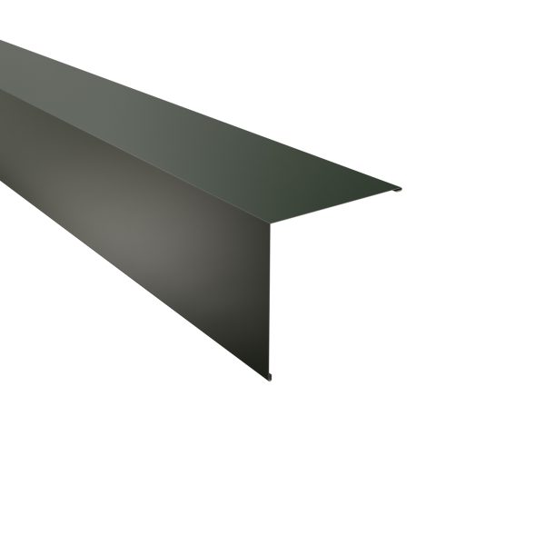 Außenecke, 195x195 mm - 90° Stahl= 0,50 mm, 25µm Polyester/RSB