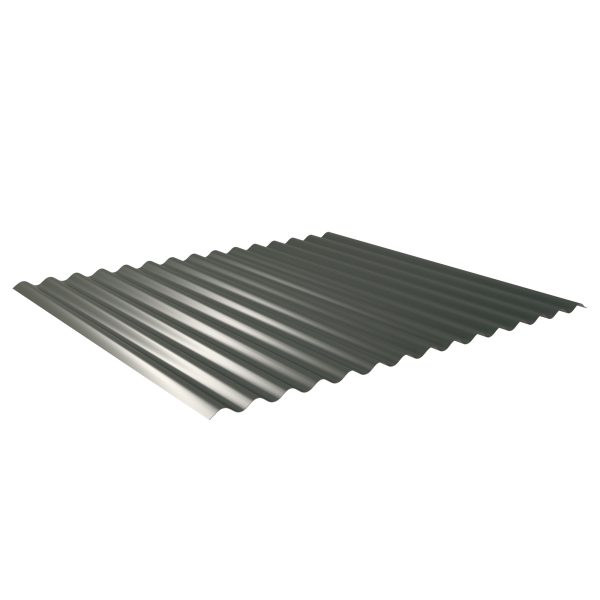 W-1/1064LK, RAL 6020-chromoxidgrün Profil 76/18-Sinus, D=0,50 mm, 25µm Polyester/RSB