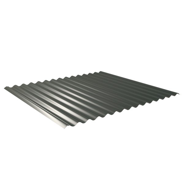 W-1/1064LR, RAL 6020-chromoxidgrün Profil 76/18-Sinus, D=0,50 mm, 25µm Polyester/RSB
