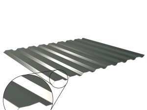 W-20/1100LAZ, RAL 6020-chromoxidgrün D=0,50 mm, 25µm Polyester/RSB