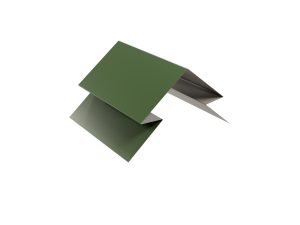 Flachbleche, RAL 6011-resedagrün D=0,50 mm, 25µm Polyester/RSB