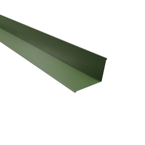 Wandanschluß, 160x115 mm - 100° Stahl= 0,50 mm, 25µm Polyester/RSB