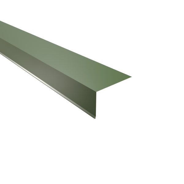 Traufenblech, 100x160 mm - 95° Stahl= 0,50 mm, 25µm Polyester/RSB