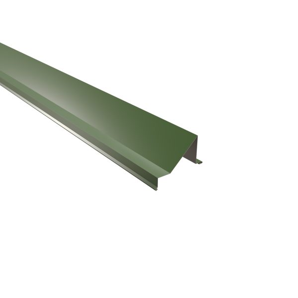 Schneefangblech als Prallblech Stahl= 0,50 mm, 25µm Polyester/RSB