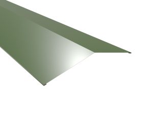 Firstblech, flach, 250x250 mm - 150° Stahl= 0,50 mm, 25µm Polyester/RSB