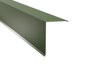 Pultabschluß, 250x200 mm - 80° Stahl= 0,50 mm, 25µm Polyester/RSB