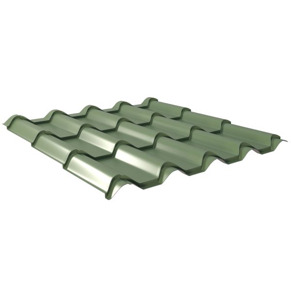 Typ Europa, RAL 6011-resedagrün D=0,50 mm, 25µm Polyester/RSB