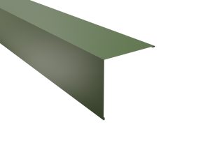Außenecke, 195x195 mm - 90° Stahl= 0,50 mm, 25µm Polyester/RSB