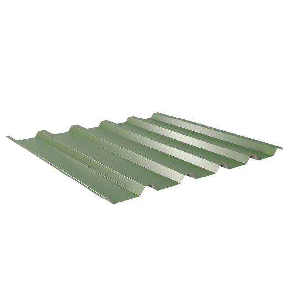 W-35/1035LR, RAL 6011-resedagrün D=0,50 mm, 25µm Polyester/RSB