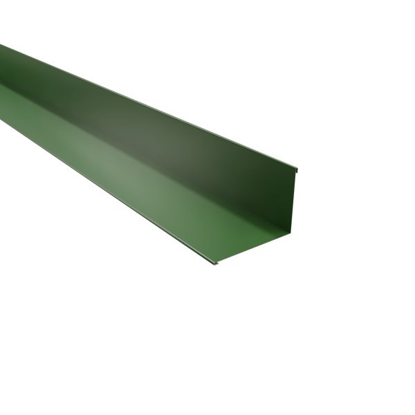 Wandanschluß, 160x115 mm - 90° Stahl= 0,50 mm, 25µm Polyester/RSB