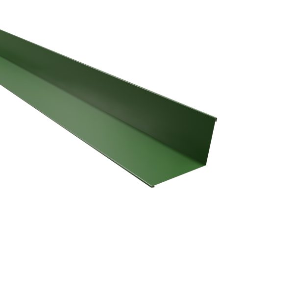 Wandanschluß, 160x115 mm - 100° Stahl= 0,50 mm, 25µm Polyester/RSB