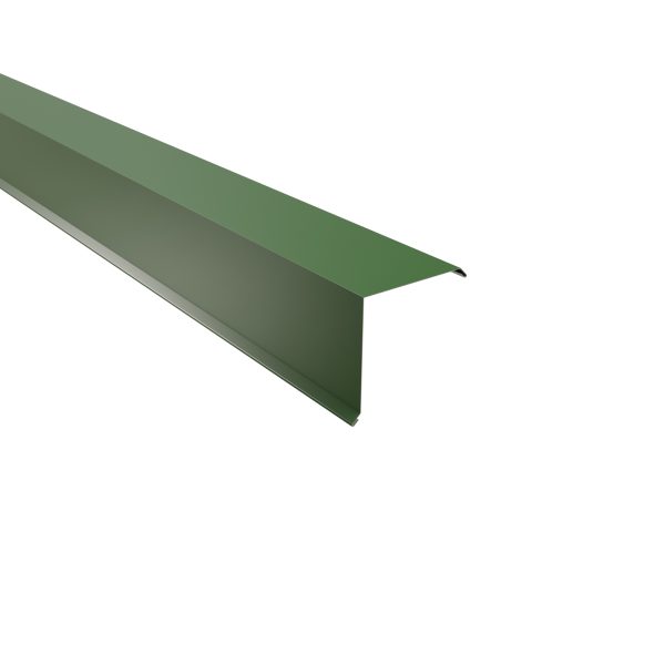 Ortgangwinkel, 130x130 mm - 90° Stahl= 0,50 mm, 25µm Polyester/RSB