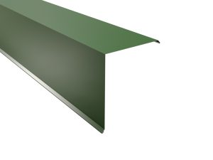 Ortgangwinkel, gesickt, 115x115x2000 mm Stahl= 0,50 mm, 25µm Polyester/RSB