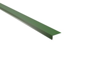 Traufenblech, 30x80 mm - 90° Stahl= 0,50 mm, 25µm Polyester/RSB