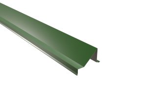 Schneefangblech als Prallblech Stahl= 0,50 mm, 25µm Polyester/RSB