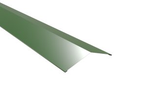Firstblech, flach, 145x145 mm - 140° Stahl= 0,50 mm, 25µm Polyester/RSB