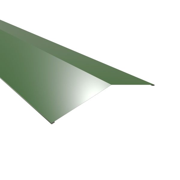 Firstblech, flach, 250x250 mm - 150° Stahl= 0,50 mm, 25µm Polyester/RSB
