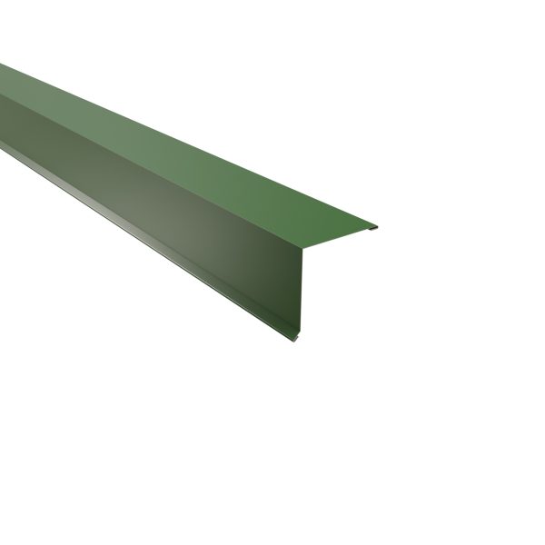 Pultabschluß, 115x115 mm - 90° Stahl= 0,50 mm, 25µm Polyester/RSB