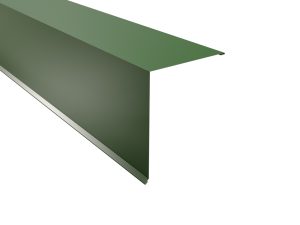 Pultabschluß, 250x200 mm - 90° Stahl= 0,50 mm, 25µm Polyester/RSB