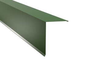 Pultabschluß, 250x200 mm - 80° Stahl= 0,50 mm, 25µm Polyester/RSB