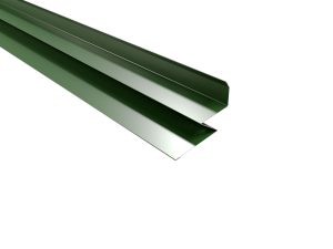 Kehlbleche, 490x490x2000 mm - 150° Stahl= 0,50 mm, 25µm Polyester/RSB