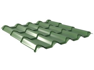 Typ Europa, RAL 6002-laubgrün D=0,50 mm, 25µm Polyester/RSB