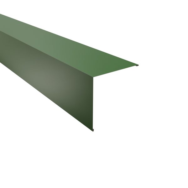 Außenecke, 195x195 mm - 90° Stahl= 0,50 mm, 25µm Polyester/RSB