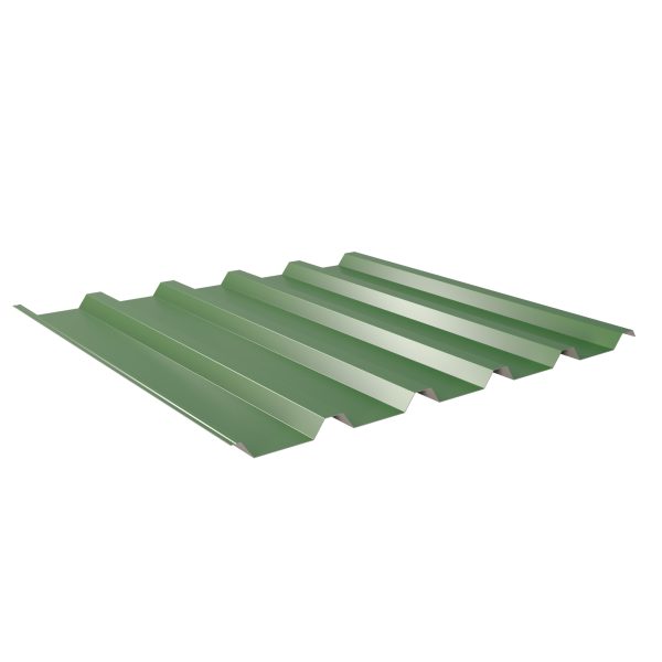 W-35/1035LR, RAL 6002-laubgrün D=0,50 mm, 25µm Polyester/RSB