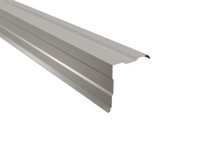 Ortgangwinkel, gesickt, 150x150 mm - 90° Stahl= 0,50 mm, 25µm Polyester/RSB