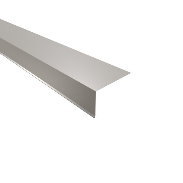 Traufenblech, 100x160 mm - 100° Stahl= 0,50 mm, 25µm Polyester/RSB