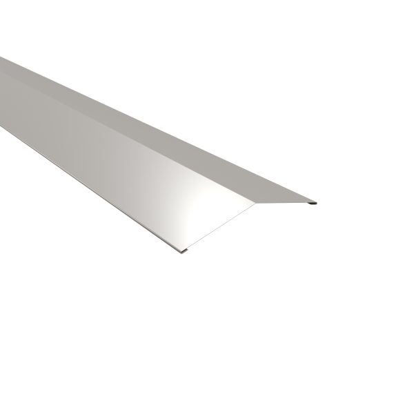 Firstblech, flach, 145x145 mm - 150° Stahl= 0,50 mm, 25µm Polyester/RSB