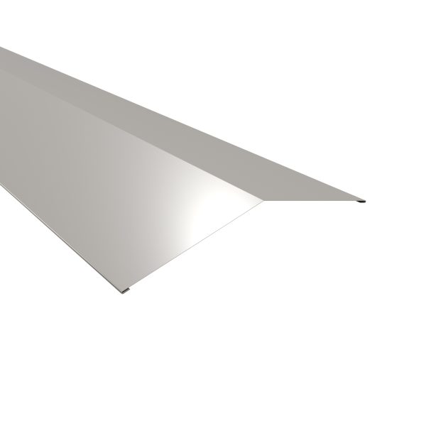 Firstblech, flach, 250x250 mm - 150° Stahl= 0,50 mm, 25µm Polyester/RSB